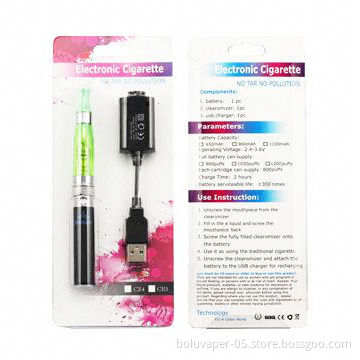 Excellent Throat Hit Electronic Cigarettes, eGo CE5, Available in Various Colors